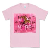 Bubblegum Pink hope cancer nails Classic Tee - NancyCooperArtShop