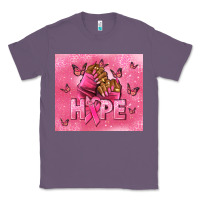 Lavender hope cancer nails Classic Tee - NancyCooperArtShop