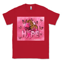 Red hope cancer nails Classic Tee - NancyCooperArtShop