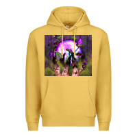 Antique Gold witch hand tumbler Premium Hoodie - BundleAndBundleShop
