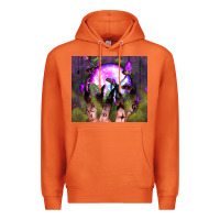 Carrot witch hand tumbler Premium Hoodie - BundleAndBundleShop