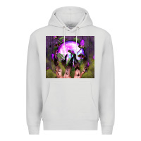 Dove Grey witch hand tumbler Premium Hoodie - BundleAndBundleShop