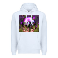 White witch hand tumbler Premium Hoodie - BundleAndBundleShop