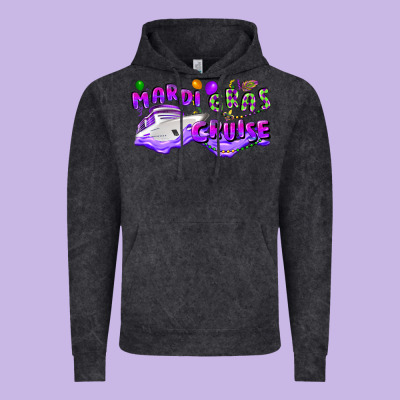 Mardi Gras Cruise Vintage Hoodie Designed By Cowgirlartshop