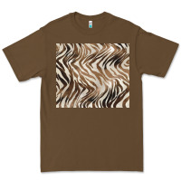 Cacao brown zebra Premium Tee - BarkalooDesign
