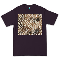Plum brown zebra Premium Tee - BarkalooDesign