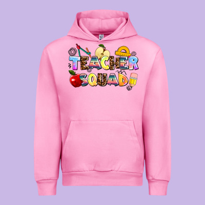 Teacher Squad Urban Hoodie Designed By Adodesignshop