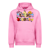 Fuchsia Pink teacher squad Urban Hoodie - AdoDesignShop