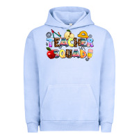 Pigment Grape Ice teacher squad Urban Hoodie - AdoDesignShop