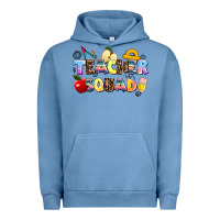 Pigment Pebble Blue teacher squad Urban Hoodie - AdoDesignShop