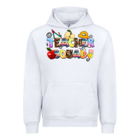 White teacher squad Urban Hoodie - AdoDesignShop