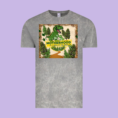 Motherhood Is A Walk In The Park Vintage Tee Designed By Tumblerdesignbyshophia