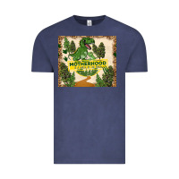 Vintage Denim motherhood is a walk in the park Vintage Tee - TumblerDesignByShophia