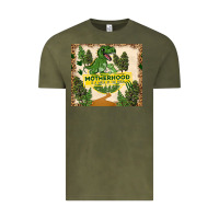 Vintage Olive motherhood is a walk in the park Vintage Tee - TumblerDesignByShophia