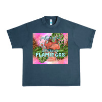 Just A Girl Who Loves Flamingo Urban Heavy Tee | Teevron