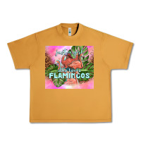 Peanut Butter just a girl who loves flamingo Urban Heavy Tee - TumblerDesignByShophia
