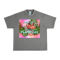 Tornado just a girl who loves flamingo Urban Heavy Tee - TumblerDesignByShophia