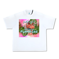 White just a girl who loves flamingo Urban Heavy Tee - TumblerDesignByShophia