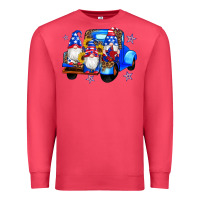 Cardinal american flag gnomes truck sunflowers star leopard Premium Sweatshirt - Artiststas