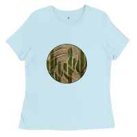 Baby Blue Old Cactus Vintage Volleyball Ladies Tee - Bettercallsaul