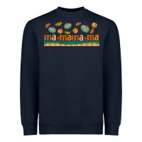 Navy fall mama libbey glass Heavyweight Sweatshirt - BundleAndBundleShop