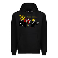 Black the communist party Premium Hoodie - minhPixels