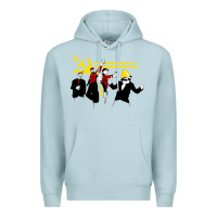 Blue Mist the communist party Premium Hoodie - minhPixels
