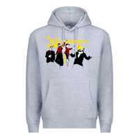 Heather Grey the communist party Premium Hoodie - minhPixels