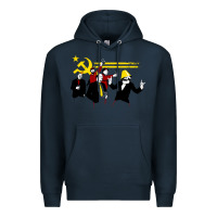 Navy the communist party Premium Hoodie - minhPixels