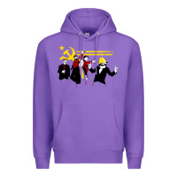 Purple the communist party Premium Hoodie - minhPixels