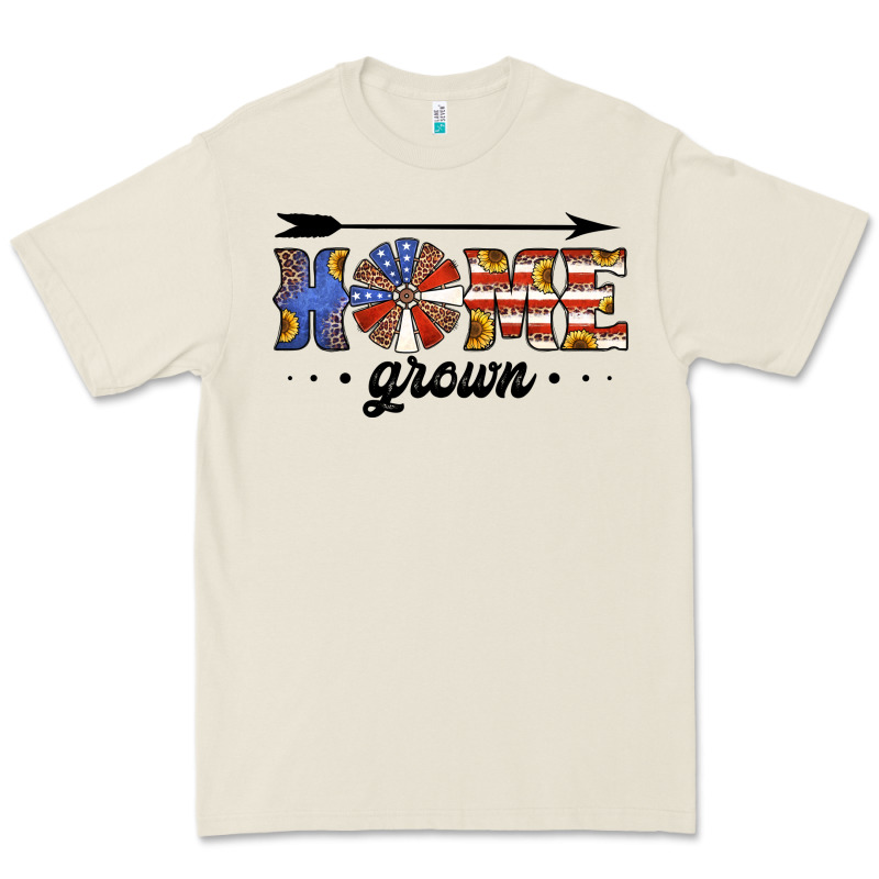 Home Grown American Flag Windmill Premium Tee by Jasminsmagicworld | Teevron
