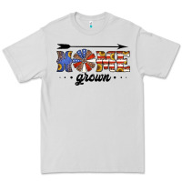 Dove Grey home grown american flag windmill Premium Tee - Jasminsmagicworld