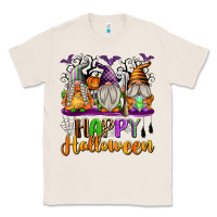 Natural Happy Halloween Gnomes Classic Tee - texasbilliewilder