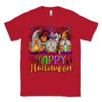 Red Happy Halloween Gnomes Classic Tee - texasbilliewilder