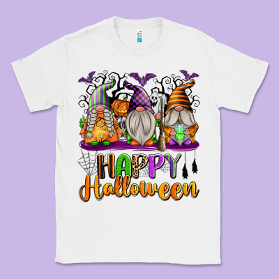 Happy Halloween Gnomes Classic Tee Designed By Texasbilliewilder