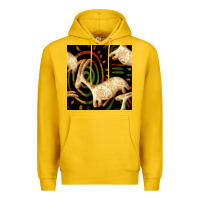 Lemon african ethnic animal seamless pattern Premium Hoodie - BundleAndBundleShop