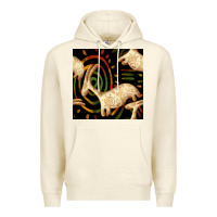 Sandshell african ethnic animal seamless pattern Premium Hoodie - BundleAndBundleShop