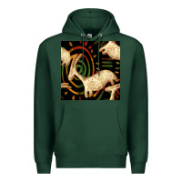 Sports Green african ethnic animal seamless pattern Premium Hoodie - BundleAndBundleShop