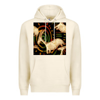 Tofu african ethnic animal seamless pattern Premium Hoodie - BundleAndBundleShop