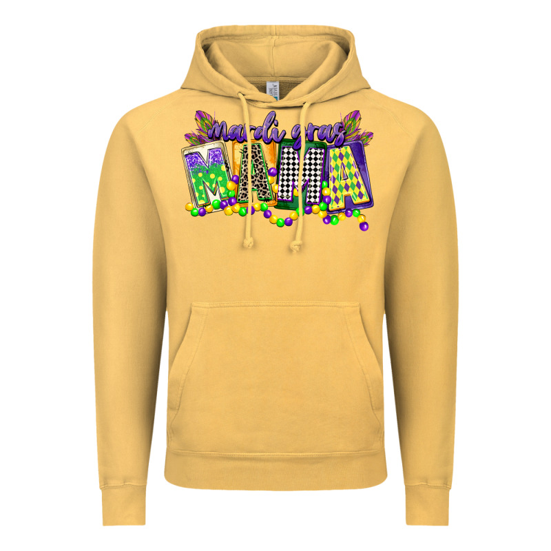 Mardi Gras Mama Vintage Hoodie by CowGirlArtShop | Teevron