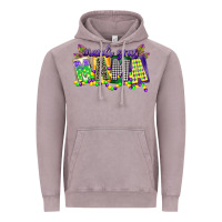 Vintage Zinc mardi gras mama Vintage Hoodie - CowGirlArtShop