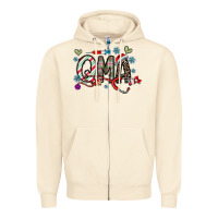 Sandshell christmas nurse qma Zipper Hoodie - CowhideDigitalArt