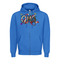 True Royal christmas nurse qma Zipper Hoodie - CowhideDigitalArt