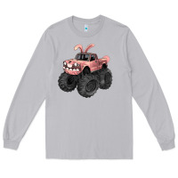 Moon Dust Easter monster truck Easter Day Long Sleeve Tee - HowdyJamesFarm