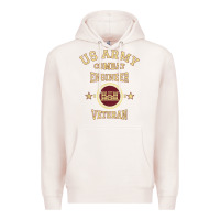 Pale Pink US Army Combat Engineer Combat Engineer Veteran Gift Premium Hoodie - minhPixels