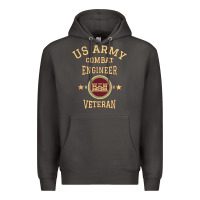 Smoke US Army Combat Engineer Combat Engineer Veteran Gift Premium Hoodie - minhPixels