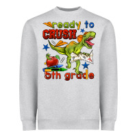 Ready To Crush 5th Grade Heavyweight Sweatshirt | Teevron
