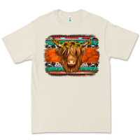 Bone highland cow western background Premium Tee - Jasminsmagicworld