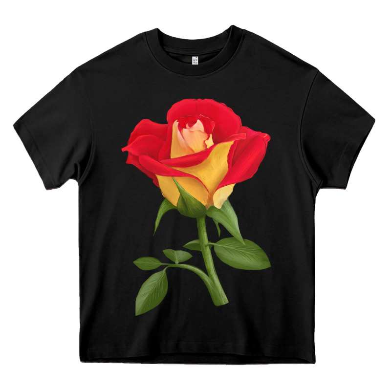 Ketchup And Mustard Rose Heavy Core Tee by LillyAllenDesigns | Teevron