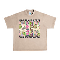 French Oak happy easter with cowhide Urban Heavy Tee - TumblerDesignByShophia